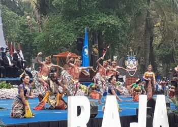 Tari Brawijaya Awali Pembukaan PKK Maba UB 2022